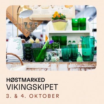 Høstmarkedet Vikingskipet 3. – 4. oktober