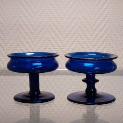 Saltkar <br>
Gjøvik Glassverk 1810-1820 Gammelt norsk glass